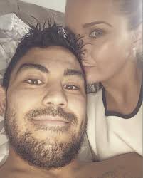 Massimo and Shelley Luongo ( Massimo Luongo : Queens Park Rangers ) Pic:  Shelley Luongo