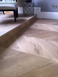 Another Happy Costumer Natural Oak Engineered Oak Chevron Parquet Flooring Supplied And Fitted By Tomson Floors Engineered Wood Floors Wood Floors Flooring