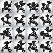 Amazon Com Baby Jogger City Select Stroller With 2nd Seat Onyx Jogging Baby Jogger City Select Baby Jogger City Select Stroller City Select Double Stroller