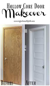 Hollow Core Door Makeover Refashionably Late Hollow Core Door Makeover Door Makeover Diy Door Makeover