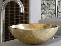 I don't know what this composite is, but whatever the countertop/sink is made of should not be used in a bathroom. Countertop Round Teknoform Washbasin Circus 43 By Glass Design