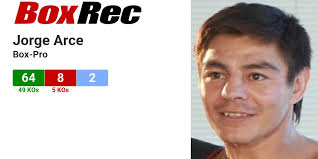 BoxRec: Jorge Arce