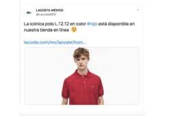 Subsecretario de prevención y promoción de la salud, comprometido con la salud pública, los derechos humanos y la justicia social. Lacoste Mexico Aprovecha A Lopez Gatell Y Activa Venta De Polos Rojas