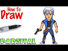 How To Draw Parzival Ready Player One Youtube Parzival Ready Player One Drawing For Beginners Ready Player One