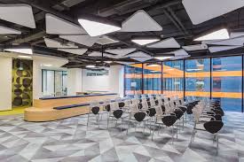 Sala Curso Teto Bank Interior Design Interior Design School Interior Ceiling Design