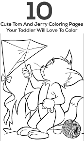 Top 10 Free Printable Tom And Jerry Coloring Pages Online Coloring Pages Vintage Coloring Books Tom And Jerry