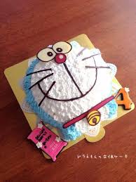 ドラえもん 立体ケーキ by ピクとも レシピ 立体ケーキ こどもの日 ケーキ ケーキ