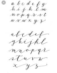 Loving This Calligraphy Abc Calligraphy Alphabet Abc Art Abc Alphabet Art Calligraphy Loving Alfabe Yazi Tipleri Harfleme Yazi Fontlari