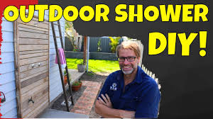 Your shower enclosure will have a height of 6'. 24 Diy Outdoor Shower Plans How To Build An Outdoor Shower