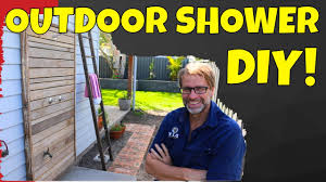 Shower drain zum kleinen preis. Diy Outdoor Shower Diy For Knuckleheads