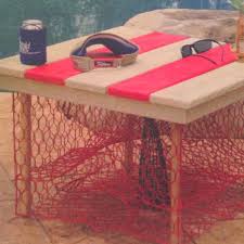 Solid wood coffee table with lobster trap. Clear Plastic Top Included Wood Lobster Trap Coffee Table And Stand Rustic Decor Stained End Table Crab Trap Nautical Theme Home Living Furniture