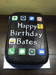 Birthday Cake For 13 Year Old Boy Iphone Cake Iphone Cake Boy Birthday Cake 13 Birthday Cake