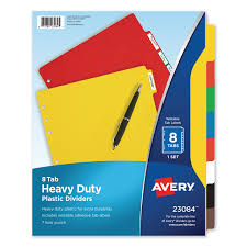 Safety labels & tags (1275). Heavy Duty Plastic Dividers With Multicolor Tabs And White Labels 8 Tab 11 X 8 5 Assorted 1 Set Vbs