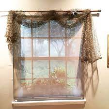 Here is top pictures about of curtains and drapes for living room gray living room green curtains drapesthelennoxx drapes living room dra. Fishing Decorations Fishing Pole Curtain Rod Fish Net Curtains Fishing Bedroom Decor F In 2021 Fishing Bedroom Decor Fishing Bedroom Fishing Room
