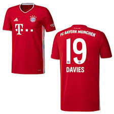 Verkaufe hier 2 fussballtrikots von aston villa aus der saison 2009/10 und 2016/17 in der. Adidas Fc Bayern Munchen Trikot Home Herren 2020 2021 Davies 19 Sportiger De