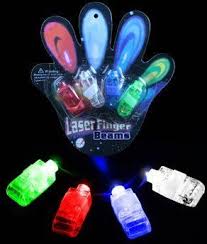 Led Finger Lights Assorted 4ct By Coolglow 3 49 Led Finger Lights Are A Fun Accessory For Any Costume Laser Tag Party Finger Lights Laser Tag Party Favors