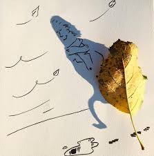 Shadowology I Doodles Che Giocano Con Le Ombre Di Vincent Bal Collater Al Illustrazione Ombra Arte Delle Ombre Illustrazione