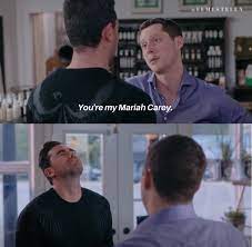 Schitt S Creek The Ultimate Ranking Of David Rose S Relationships Femestella Schitts Creek Tv Shows Funny Mariah Carey