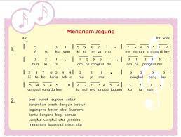 Amatilah teks notasi angka menanam jagung'. Identifikasi Tinggi Rendah Nada Dari Notasi Angka Lagu Tersebut Apa Yang Kamu Temukan Portal Jember