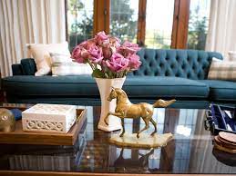 Before And After Makeovers From Secrets From A Stylist Blue Sofa Living Blue Sofa Eclectic Living Room