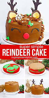 To draw the horn, begin by extending a straight line from the head. How To Make A Reindeer Cake Sugar Spice And Glitter