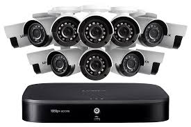 1080p Hd 16 Channel Security System With Twelve 1080p Hd Weatherproof Bullet Security Camera Advanced Motion Detection And Smart Home Voice Control Lorex