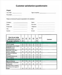 Here are 5 customer satisfaction survey questions useful in measuring customer experience. Free 7 Examples Of Questionnaire For Customer Satisfaction In Pdf Examples