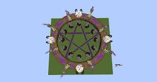 Minecraft circles, magic circle, hello everyone, map, projects, painting, free. Map Onionring V2 Halloween Revamp Hypixel Minecraft Server And Maps