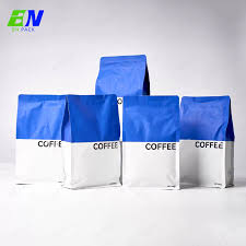 Flat Bottom Coffee Bags | Custom Printed Coffee Packaging