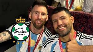 ¿Kun Agüero santista? El astro argentino sorprende al engrandecer al Santos Laguna | VIDEO