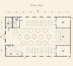 Pre Designed Event Center Ponderosa Country Barn Main Floor Plan Layout Hotel Floor Plan Floor Plan Layout Barn Layout