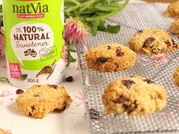 Diabetic oatmeal cookies with stevia; Cranberry Oat Cookies Natvia 100 Natural Sweetener Sugar Free Recipes Stevia Sugar Free Recipes Natural Sweeteners