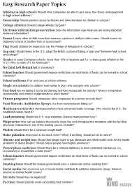 Because qualitative research rests on a different set of philosophical assumptions about the nature of truth and perhaps you are interested in determining whether students with a higher sat score do better in engineering. 120 Good Research Paper Topic Ideas Of 2019