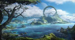 If you're looking for the best fantasy planet wallpaper then wallpapertag is the place to be. Digital Art Artwork Landscape Fantasy Art Sea Island Planet 1920x1026 Uhd Wallpapers Walldump Free Hd And Uhd Wallpapers