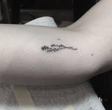 Pink rose stem tattoo 9. 40 Cute And Tiny Floral Tattoos For Women Tattooblend
