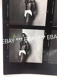 Alvin Ailey Dancer Derrick Minter Contact Sheet w/ Studio Stamp Barbara  Bordnick