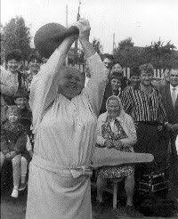 Watch and download ✅ a double workout for granny ✅ by granny sluts. Russian Granny Not To Be Messed With Kettlebell Kettlebell Training Kettlebell Workout