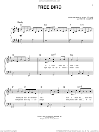 Whether you need to listen to a particular song right now or just want to stream some background music while you work, there are plenty of ways to listen to music for free online. Skynyrd Free Bird Beginner Sheet Music For Piano Solo Pdf