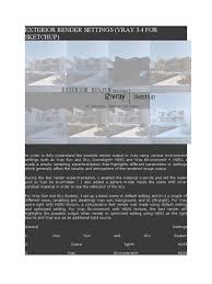 I'm tomasz wyszolmirski, and i work in evermotion as 3d artist. Exterior Render Settings Vray Sky Rendering Computer Graphics