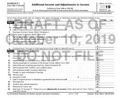 Download & print with other fillable us tax forms in pdf. 2019 Form 1040 Schedule 1 Will Ask Taxpayers If They Have Had Virtual Currency Transactions Current Federal Tax Developments