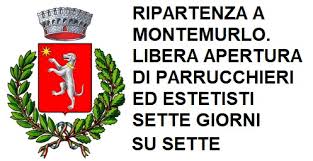 Aprirà tra 2 ore 28 min. Ripartenza A Montemurlo Il Sindaco Calamai Liberalizza Gli Orari Apertura Di Parrucchieri Ed Estetisti Aperti 7 Giorni Su 7 L Edicola Delle Notizie