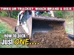 Because of their small size and high maneuverability, these machines is. Skid Steer How To Pick The Best Brand The Right Size Choose Between Tires Or Tracks Youtube