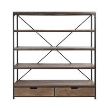 Autant de possibilités lorsque que vous décidez de passer commande sur notre site. Bibliotheque Bois Metal Style Industriel Sur Cdc Design