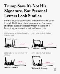 After the release of a lewd birthday message to Jeffrey Epstein containing  what appeared to be Donald Trump's signature, the White House called the  document a fake. Taylor Budowich, the deputy chief