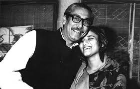 Image result for sheikh hasina with sheikh mujib