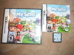 Mysims Nintendo Ds Lite Dsi Xl 2ds 3ds Xl My Sims Complete Nintendo Ds My Sims Nintendo Ds Lite
