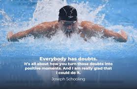 Singapore's only olympic champion, who won the 100m butterfly gold in rio de janeiro in 2016, finished sixth in heat 5, which was won by croatia's nikola miljenic in. Rajeev Mehta On Twitter Mondaythoughts By Joseph Schooling Who Beat Michael Phelps At Rio 2016 To Become The Olympic Champion In 100m Butterfly And Won Singapore Its First Ever Olympic Gold Doubt Can