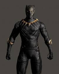 Modified Action Figure Makes The Black Panther Suit Look Even Better Black Panther Marvel Black Panther Costume Black Panther Images