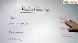 In arabic, there are many ways to say hello, and each dialect has its own variations. Say Basic Greetings In Arabic Visihow
