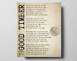Good Timber Poem By Douglas Malloch Printable 8x10 11x14 Etsy Douglas Malloch Greeting Card Size Poems